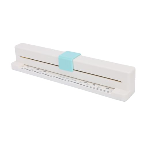 Fockety 30-Loch-Locher, Bindemaschine für Büro A4 A5 A6 A7 B5 B6 B7 Papier Notizbuch Sammelalbum, Metallkreis-Locher für lose Blätter, 3 Blatt Kopierpapier auf einmal von Fockety