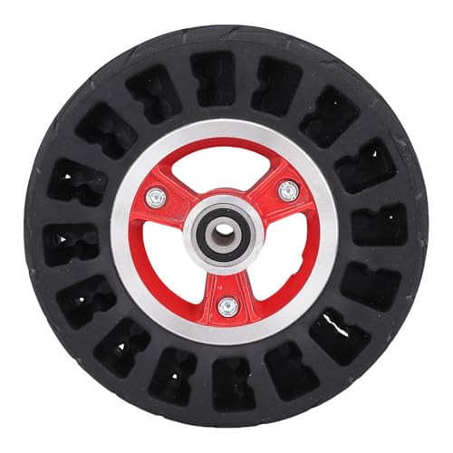 Fockety 8x2 Zoll Vollreifenrad, pannensicherer, explosionssicherer Ersatz-Scooter-Reifen mit Bienenstock-Stoßdämpfungsdesign, für E100 E150 E200 Power E100 Scooter Fockety 8x2 Zoll Vollreifenrad, pannensicherer, explosionssicherer Ersatz-Scooter-Reifen mit Bienenstock-Stoßdämpfungsdesign, für E100 E150 E200 Power E100 Scooter von Fockety