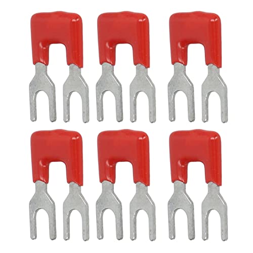 Fockety Anschlussstreifenblock Stabile Leistung Kupferleiter PVC Shell -Gabel -Anschlussstreifen für Konstruktionsstellen 20pcs (TB-1502) von Fockety