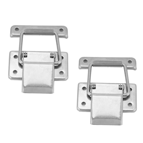 Fockety Antikorrosion Stahlschrank Federladeler Latch Catch Toggle HaSP, 2PCS für Kisten Fässer Speichergebrauch Fockety Antikorrosion Stahlschrank Federladeler Latch Catch Toggle HaSP, 2PCS für Kisten Fässer Speichergebrauch von Fockety