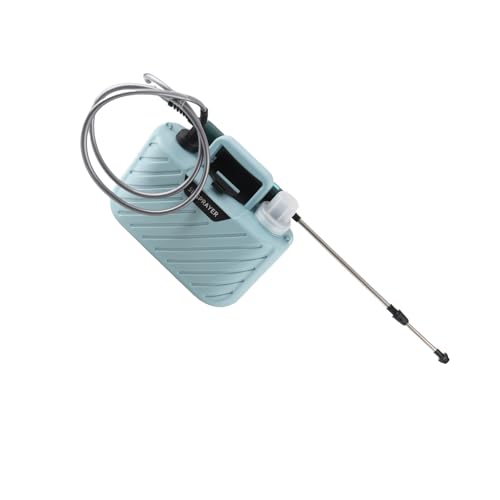 Fockety Batteriebetriebenes Sprühät, 5L 3 Düsen Einziehbarer Stab Verstellbarer Shoudler Riemen Elektrons Sprühgerät Intuitiver Skala 2000mah Batterie Elektronen Pflanzes Pflanzenspruhgerätt (Blue) von Fockety