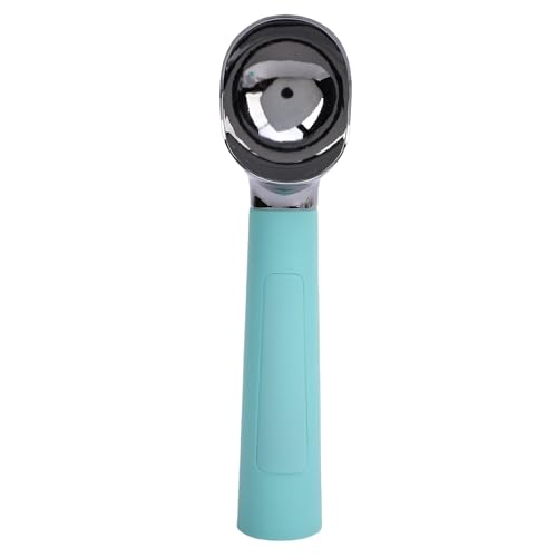 Fockety Beheizter Eisportionierer, per USB wiederaufladbarer elektrischer Wärmeportionierer mit LED-Anzeige und Ständer, erhitzt auf 70 °C für hartes Eis, IP67 wasserdicht (BLUE) von Fockety