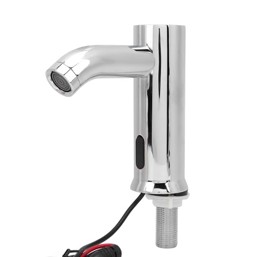 Fockety Berührungsloser Waschbecken Wasserhahn, Handsame Treibfreie Badarmatur, Edelstahl -Batterieantrieb Automatische Sensorarmaturen für Waschtisch, Toilette, Wohnmobil Fockety Berührungsloser Waschbecken Wasserhahn, Handsame Treibfreie Badarmatur, Edelstahl -Batterieantrieb Automatische Sensorarmaturen für Waschtisch, Toilette, Wohnmobil von Fockety