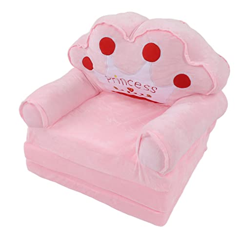 Fockety Cabrio Sofa Zu Liegerin, 2 in 1 Flip Out Kids Sofa Stuhl Faltbare -Couch, Ziehen Sie Couch Kleiinkind Kleiinkind Stühlen aus, um Stuhl Bett für Mädchen Offen Zu öffnen. (3 Schichten) von Fockety