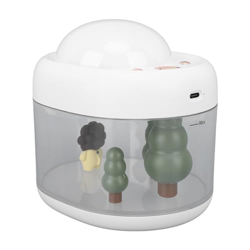 Fockety Cooler Nebel Luftbeeuchter für Schlafzimmer, Luftbeeuchter MIT 500 Ml WASSERTANK UND PROJEKTOR, WEDEERABLADBARER USB-FLEIBTIL-LUFTBEUMCHTER FÜR BABYZIMMER UND PFLANZEN Fockety Cooler Nebel Luftbeeuchter für Schlafzimmer, Luftbeeuchter MIT 500 Ml WASSERTANK UND PROJEKTOR, WEDEERABLADBARER USB-FLEIBTIL-LUFTBEUMCHTER FÜR BABYZIMMER UND PFLANZEN von Fockety