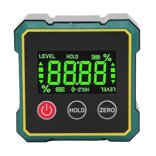 Fockety Digitalwinkelmesser, Digitaler Winkelfinder Elektronischer Niveau und Winkelmesserwinkel -Steigungsumwandlungsniveau -Winkel -Finder -Werkzeug mit Magnetischer Basisdatensperrung Fockety Digitalwinkelmesser, Digitaler Winkelfinder Elektronischer Niveau und Winkelmesserwinkel -Steigungsumwandlungsniveau -Winkel -Finder -Werkzeug mit Magnetischer Basisdatensperrung von Fockety