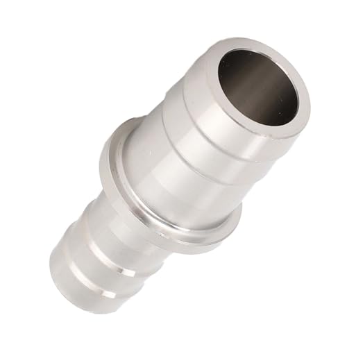 Fockety Edelstahl-Wasserrohradapter-Kee-resistente Gelenk für Fischtank, Wechseln Sie die Wasserrohrgröße für Fischtanksbesitzer Bequem (12-mm-Edelstahldurchmesser von 16 mm.) von Fockety
