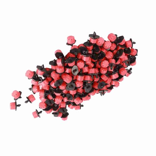 Fockety Einstellbare Gartenbewässerung Tropfer mit Breiterer Abdeckung für Pflanzen und Blumen, 150 Prozent für Gartenbewässerung, aus Technischem Kunststoffmaterial Bestehend (150) von Fockety
