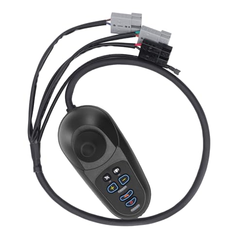 Fockety Elektrischer Stuhl Joystick Controller, 50A Multi -Funktionen Elektromagnetische Elektrostuhl Controller Mobilitätsstuhl -Controller -Gerät für Intelligente Robotervergnügen von Fockety
