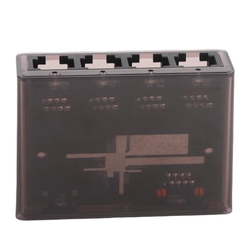 Fockety Ethernet-Splitter, 1 bis 4 1000 Mbit/s High Speed Compact Internet Splitter Tragbarer 1-in-4-Out-Switch-Netzwerk-Gigabit mit USB-Kabel, für LAN RJ45-Router-Switch Fockety Ethernet-Splitter, 1 bis 4 1000 Mbit/s High Speed Compact Internet Splitter Tragbarer 1-in-4-Out-Switch-Netzwerk-Gigabit mit USB-Kabel, für LAN RJ45-Router-Switch von Fockety