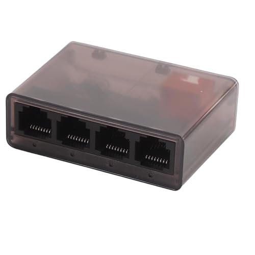 Fockety Ethernet Splitter für CAT5 5E 6 7 8 Kabel, 1000 Mbit/S 1 in 4 Out Gigabit -Netzwerkkabel Splitter 1 Bis 4 LAN Splitter Home Network Hub für PC Laptop Router Fockety Ethernet Splitter für CAT5 5E 6 7 8 Kabel, 1000 Mbit/S 1 in 4 Out Gigabit -Netzwerkkabel Splitter 1 Bis 4 LAN Splitter Home Network Hub für PC Laptop Router von Fockety