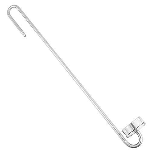 Fockety Fischtank -Diffusor Edelstahl -CO2 Atomiser, Ausgezeichnete Gelöste Rate, Einfache Installation, für Jede Fischtankgröße (L Matte Cup 350) von Fockety
