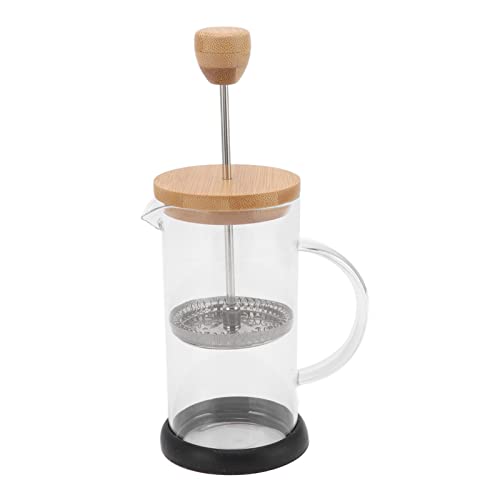 Fockety Französische Presse, Edelstahl Französische Presse Kaffeemaschine, Robust und Langlebig, Leicht Zu Reinigen und Leicht Zu Druckende Kaffeepresse MIT Filterfunkion für Reisen, Camping, (350ML Fockety Französische Presse, Edelstahl Französische Presse Kaffeemaschine, Robust und Langlebig, Leicht Zu Reinigen und Leicht Zu Druckende Kaffeepresse MIT Filterfunkion für Reisen, Camping, (350ML von Fockety