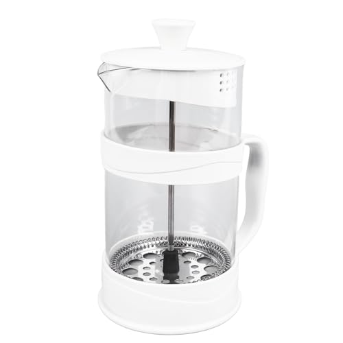 Fockety Französische Presse Kaffeemaschine, 34oz 1 Liter Glas Coffee Press, Kaltes Brew Hitzebeständer Verdickt Borosilikatglas Kaffeekanne, Kaffeemaschine für Reisen Reisen Gechenke Fockety Französische Presse Kaffeemaschine, 34oz 1 Liter Glas Coffee Press, Kaltes Brew Hitzebeständer Verdickt Borosilikatglas Kaffeekanne, Kaffeemaschine für Reisen Reisen Gechenke von Fockety