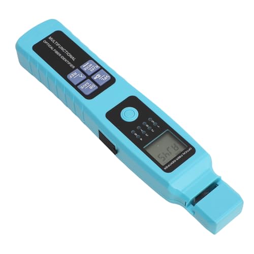 Fockety Glasfaser -Optikidentifikator, 4 in 1 Universelle Faserfaserrichtungskennung mit LED -Licht, 10 Km Visueller Fehler Locator, Optische Leistungsmessgerät für Glasfaserkabel von Fockety