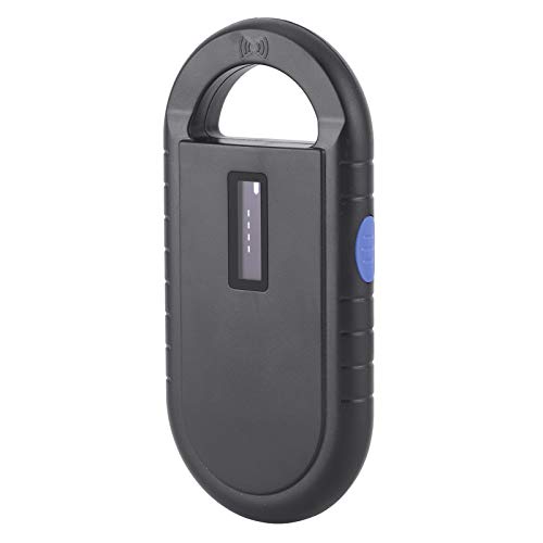 Fockety Haustier-Mikrochip-Leser, RFID 134,2 kHz RFID-Tierchip-ID-Scanner für ISO11784/5 FDX – B ID64, Tragbarer OLED-Bildschirm, Wiederaufladbarer USB-Handheld-Mikrochip-Scanner für von Fockety