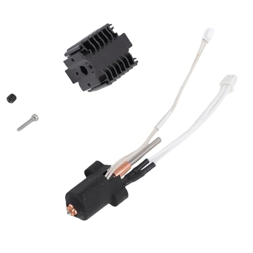Fockety Hotend Kit, All Metal Extruder Head mit 360 ° Keramikheizung und 0,4 Mm Düse für Ender 3 V3 Plus 3D, der Hochgeschwindigkeitsdruck Bis zu 600 Mm Pro Sekunde Unterstützt von Fockety