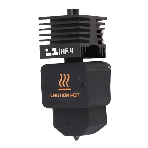 Fockety Hotend -Kit mit Hohem Durchfluss, Gehärteter Stahldüse mit Magnetischem Heizblock für bambulabs H2D A1 A1 Mini, 0,4 Mm, 350 ° C Hohe Temperaturwiderstände von Fockety
