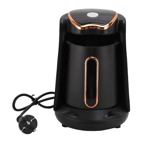 Fockety Kaffeemaschine Kaffeemaschine Kaffeekanne Automatische Türkische Elektrische 4 Tassen 600W Turkische (EU -Stecker 220 V) von Fockety