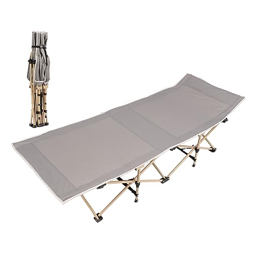 Fockety Klappbares Campingbett für Erwachsen, Tragbares, Erbe Schlafbett, Atmungsaktivs, Langlebiges Gästebett aus Legierertem Material, Leichtes Zeltbett für Bisro, Camping, Zelt, Zelt, Fockety Klappbares Campingbett für Erwachsen, Tragbares, Erbe Schlafbett, Atmungsaktivs, Langlebiges Gästebett aus Legierertem Material, Leichtes Zeltbett für Bisro, Camping, Zelt, Zelt, von Fockety
