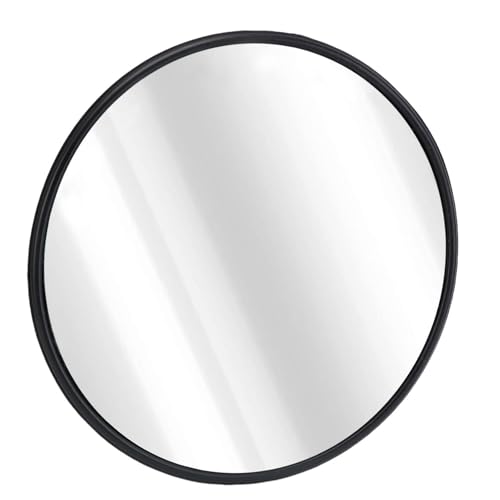 Fockety Konvexer Mirror, 160 Grad Weitwinkelansicht Runder Sicherheitsspiegel mit Verstärktem Plastikrücken, für Garage Blind Spot Store Warehouse Office Parkplatz (60 cm) von Fockety