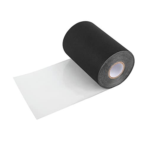 Fockety Künstliche Rasen Nahtband Selbstklebendes Grasband für Teppich Im Freien, Schnell und Einfach, um Gras und Teppich zu Verbinden (Black) von Fockety