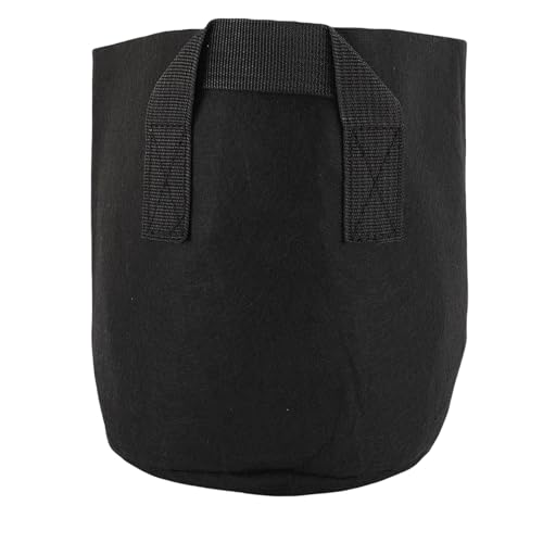 Fockety Lily Plant Pot, Wiederverwendbare Atmungsaktive Nicht Gewebte Stoffwachstum Bag mit Griff, für Wasserpflanzen Wasser Lilien Lotuses Gemüse Obst Innen Im Freien (L) von Fockety