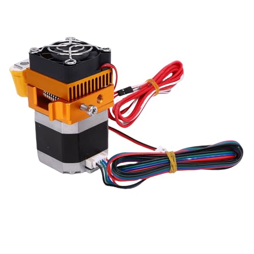 Fockety MK8 Extruder Hotend Kit, Ersatz für Prusas I3 3D -Drucker mit 0,4 Mm Düse, All Metal Extruder Kit mit Nema 17 Stepper Motor, für Repraping von Fockety
