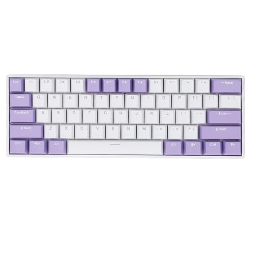 Fockety Mechanische Gaming -Tastatur, Niedliche Kleine RGB -Hintergrundbeleuchtung Langlebiger Akku, Schnelle Reaktion Red Switch 2,4 G 3.0 5.0 Typ C Kabelveredelte Heiße Swapping, Fockety Mechanische Gaming -Tastatur, Niedliche Kleine RGB -Hintergrundbeleuchtung Langlebiger Akku, Schnelle Reaktion Red Switch 2,4 G 3.0 5.0 Typ C Kabelveredelte Heiße Swapping, von Fockety