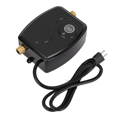 Fockety Mini -Warmwasserbereiter, 3000W Elektrischer Warmwasserbereiter Elektrischer Warmwasserbereiter mit Touchscreen und Messingeinlass für Küchenbadezimmer Wohnung RV (EU -Stecker 220 V) von Fockety