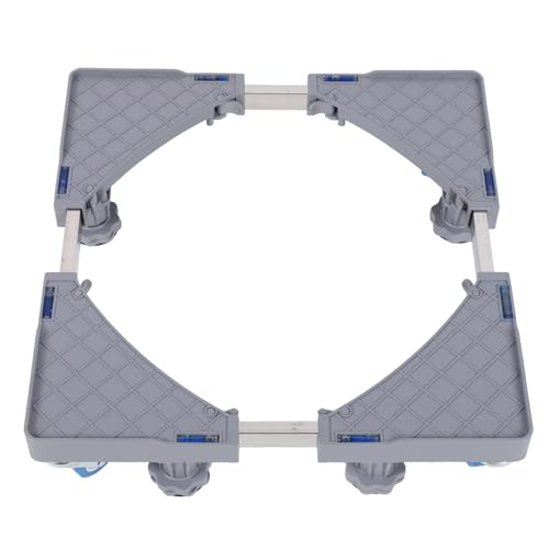 Fockety Mobiler Mini-Kühlschnankständer, Multifungionaler Weschmaschinenständer MIT 360-Grad-Universityräder, Hölhenverstellbar, 800 Kg Tragfähigkeit Fockety Mobiler Mini-Kühlschnankständer, Multifungionaler Weschmaschinenständer MIT 360-Grad-Universityräder, Hölhenverstellbar, 800 Kg Tragfähigkeit von Fockety