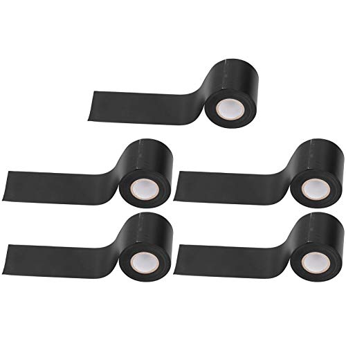 Fockety Ölbeständige Rohrschutz -Wickelbänder für die Reparatur von Klimaanlagen Rohrleitungen (BLACK) von Fockety