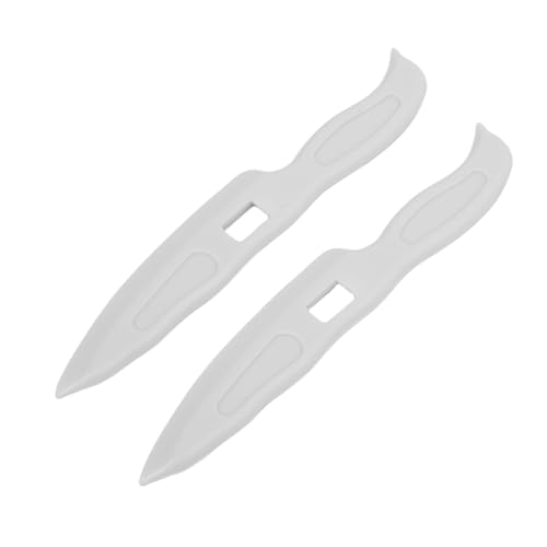 Fockety Papierfreaser -Set, 2pcs Papier Creaser -Werkzeugfaltenhersteller Multifunktional Knochenordner Set für Cardstock -Stoffleder Fockety Papierfreaser -Set, 2pcs Papier Creaser -Werkzeugfaltenhersteller Multifunktional Knochenordner Set für Cardstock -Stoffleder von Fockety