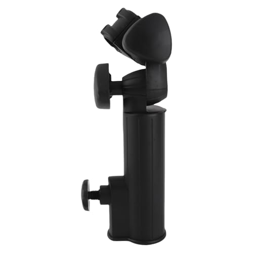 Fockety Regenschirmhalter Stand für Push Trolley Schwarz Plastik Easy Setup für Golfwagenspieler von Fockety