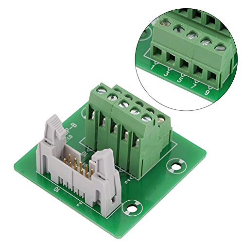Fockety SPS - -Board Männlicher Header Klemme Blockanschluss für DIN Schienenhalterung Hochwertiger PCB Träger von Fockety