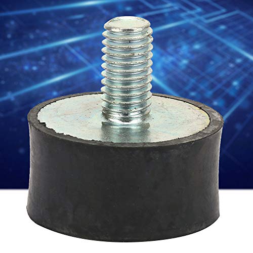 Fockety Set von 4 M8 Stummschaltkautschuk -Halterungen Zur Dämpfung Vibration und Rauschen in Luftkompressoren Dieselmotoren Benzinmotoren Wasserpumpen (VD30*15 M8*15) von Fockety