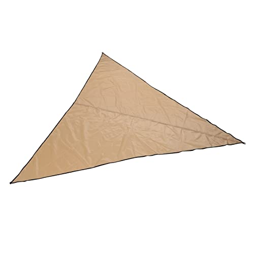 Fockety Sonnisgel, Aufladung Dreiseckes -Block-Sonnensegel, Robuster, Tragbarer, Langlebiger, Einfach Zu Installierender Sonnenschmutz für Hinterhof, Hof, Terrasse, Garten (Dreieck) von Fockety