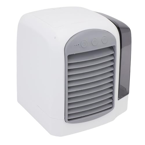 Fockety Tragbare Klimaanlage, 380 Ml 3 Geschwindigkeiten Einstellbarer USB -Mini -Schreibtisch Luftkühler Anpassbarer Luftstrom -Luftkühlventilator mit Großer Kapazitätswassertank für Fockety Tragbare Klimaanlage, 380 Ml 3 Geschwindigkeiten Einstellbarer USB -Mini -Schreibtisch Luftkühler Anpassbarer Luftstrom -Luftkühlventilator mit Großer Kapazitätswassertank für von Fockety