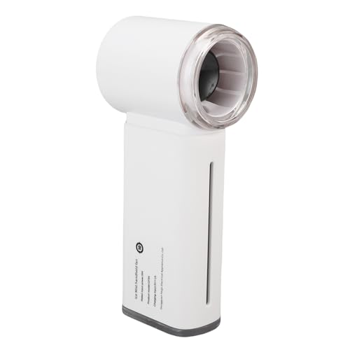 Fockety Tragbarer Handventilator, 2 in 1 13000RPM High Speed Mini-Turbo-Ventilator und Luftbefeuchter Sprayer, 3500mAh Akku wiederaufladbare persönliche Fans für Reisen Strand von Fockety