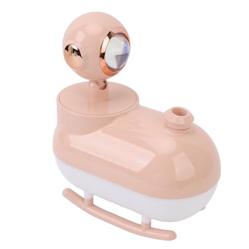 Fockety Tragbarer Luftbefeuchter, 300 Ml Leiser Mini-Luftbefeuchter Multifungionaler -Luftbefeuchter Effiziere Feuchtzigeupsversorgung Luftbefeuchter für Schlaftzimmer, Pflanzen, Pflanzen, (PINK) von Fockety
