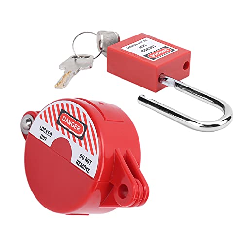 Fockety Ventilsperrsicherheit Vorhängeschloss für Gaswassermessgerät, Langlebiger Schlossstrahl für Hausbodenheizung, 1,5 -Zoll -Schlossstrahllänge, Geeignet für Handräder, ABS Material Fockety Ventilsperrsicherheit Vorhängeschloss für Gaswassermessgerät, Langlebiger Schlossstrahl für Hausbodenheizung, 1,5 -Zoll -Schlossstrahllänge, Geeignet für Handräder, ABS Material von Fockety