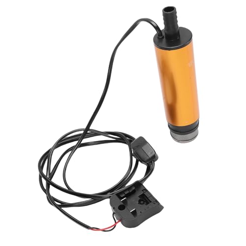 Fockety Wasserpumpe, 120 W Tauchpumpe für, selbstansaugende Wasserpumpe, Universalpumpe für Poolentleerung, Teichbewässerung, Gartenbewässerung, Tankentwässerung von Fockety