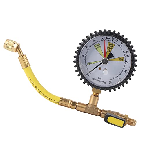 Fockety Zentraler Klimaanlagen -Manometer, Tragbarer R404A -Drucktesttisch für das Auto und Heimgebrauch Fockety Zentraler Klimaanlagen -Manometer, Tragbarer R404A -Drucktesttisch für das Auto und Heimgebrauch von Fockety