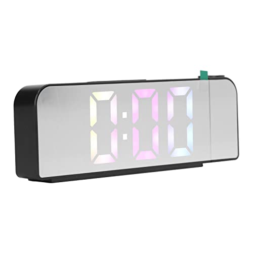 Projektionswecker, 3 Helligkeitsstufen, Klares LED-Display, Digitaler Wecker mit 180° Drehbarem Projektor, Digitale Funkuhr-Projektion an Deckenwand für Schlafzimmer Projektionswecker, 3 Helligkeitsstufen, Klares LED-Display, Digitaler Wecker mit 180° Drehbarem Projektor, Digitale Funkuhr-Projektion an Deckenwand für Schlafzimmer von Fockety