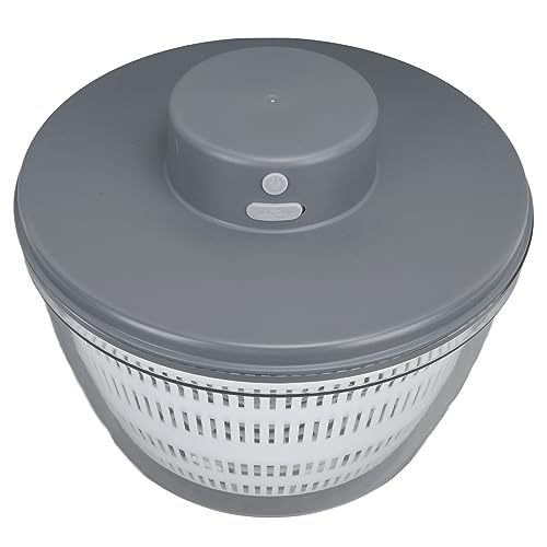 Salatwender, 4L Obst Gemüse Waschtrockner, Obst, Salatwender, USB Obst Gemüse Wasch Gemüsetrockner, Sieb zum Waschen, Trocknen von Blattgemüse Salatwender, 4L Obst Gemüse Waschtrockner, Obst, Salatwender, USB Obst Gemüse Wasch Gemüsetrockner, Sieb zum Waschen, Trocknen von Blattgemüse von Fockety