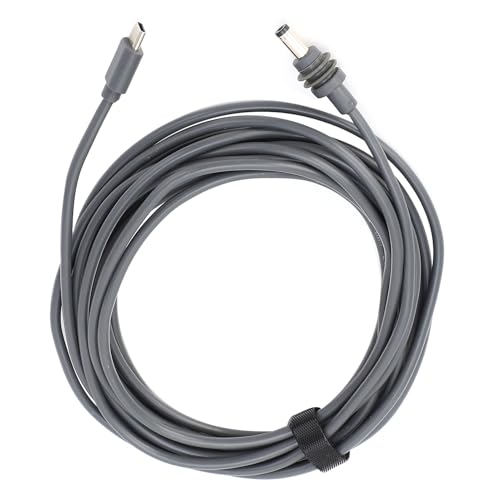 Fockety USB C zu DC Stromkabel für Mini Antenne, 100 W USB C Eingang zu DC Ausgang, Wasserdichtes Ladekabel, 65 W PD Ladegerät und PD Powerbank (3,0 m/9,84 Fuß) von Fockety