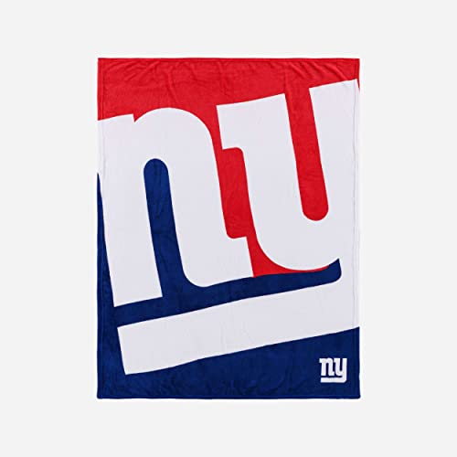 Foco New York Giants NFL Supreme Slumber Plush Throw Decke - Stück von Foco