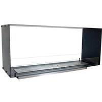 Foco Two 1200, doppelseitiger Bioethanol-Wandkamin, manueller oder automatischer Brenner, 6,2 kW von Foco