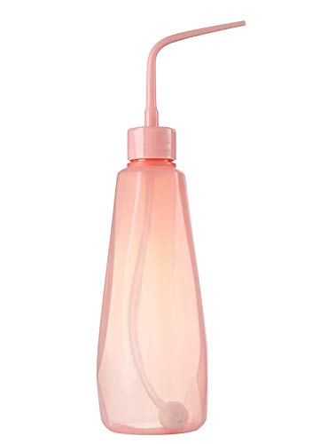 Fodattm 480 ml Kunststoff Sukkulenten Gießkanne Flasche mit weichem Schlauch und Ball Form Saugkopf Bend Mund Squeeze Flasche Mikro-Landschaft Bewässerungswerkzeuge Versorgung (Pink) von Fodattm