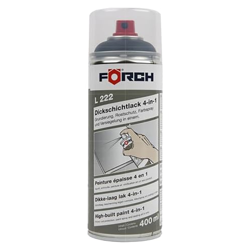 FORCH 4 in 1 RAL 1015 HELLELFENBEIN DICKSCHICHTLACK LACK SPRAY SPRAYDOSE 400ML (1) von FORCH